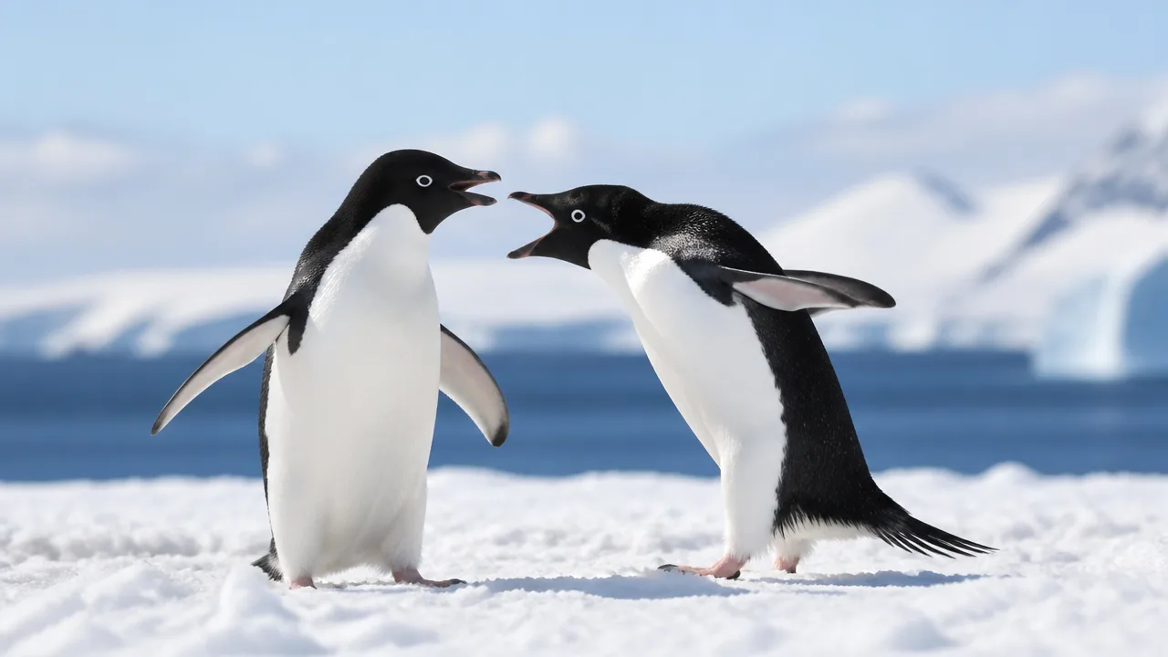 アデリーペンギンの性格は?行動や暮らしから特徴を解説