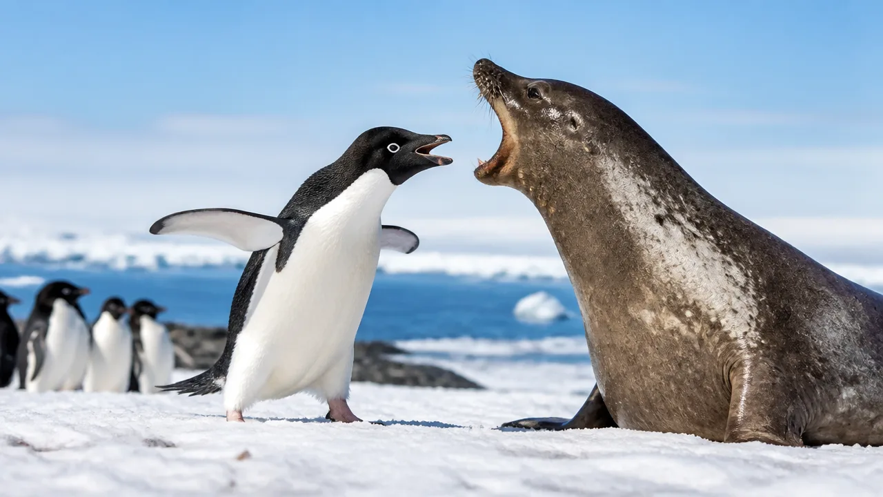アデリーペンギンの性格は?行動や暮らしから特徴を解説
