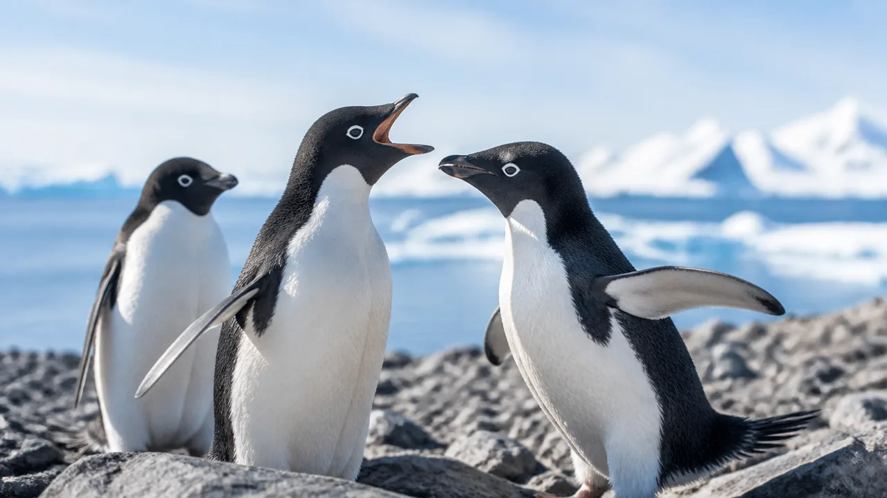 アデリーペンギンの性格は?行動や暮らしから特徴を解説