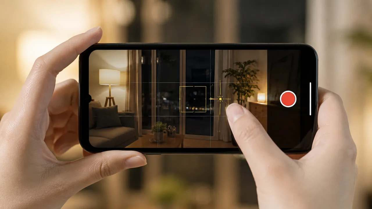 iPhoneで暗いところを動画撮影するコツとおすすめ設定を解説