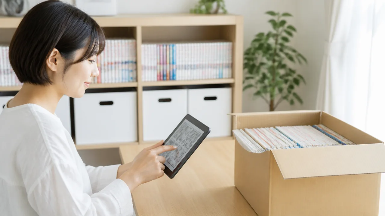 漫画一冊の重さは何グラム?判型別の目安と冊数ごとの重量を解説