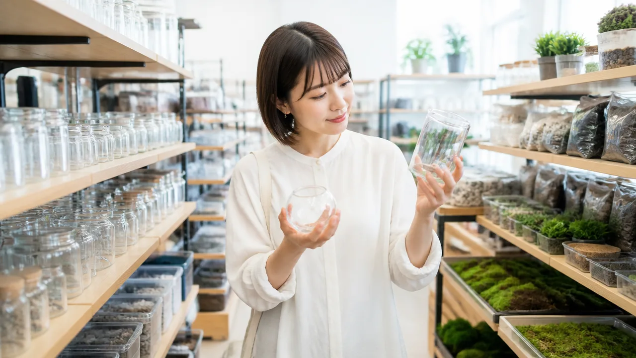 100均でできる苔テラリウムの作り方｜必要な材料と失敗しにくい手順