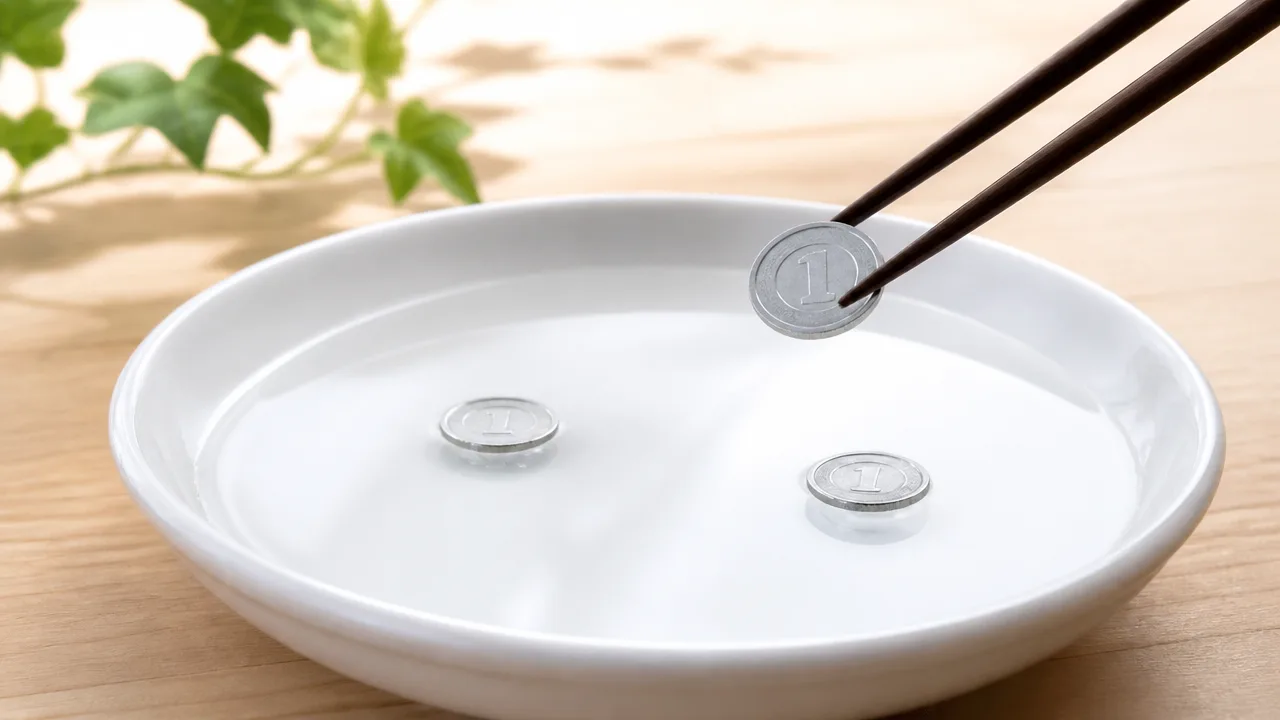 1円玉が水に浮く理由とは？表面張力の仕組みを解説
