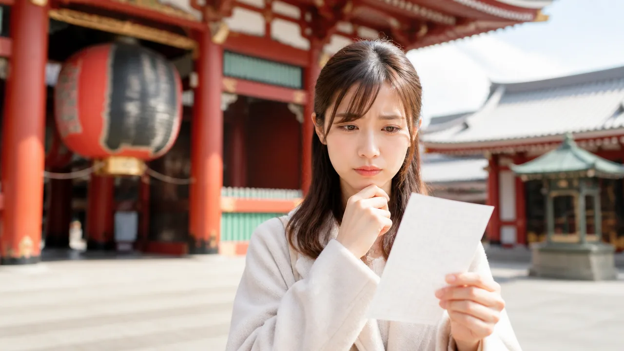 浅草寺で凶を引くとラッキー？おみくじの意味と結び方を解説
