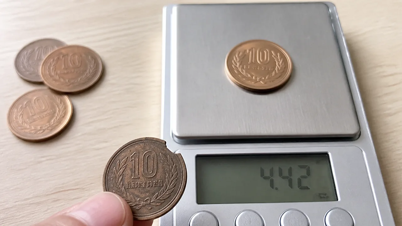 ギザ10の重さは何グラム?通常の10円玉との違いや見分け方を解説