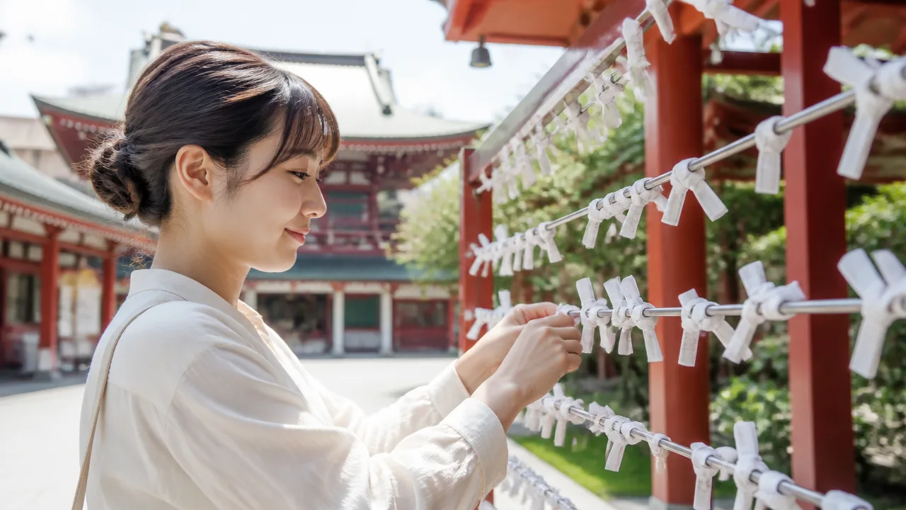 浅草寺で凶を引くとラッキー？おみくじの意味と結び方を解説