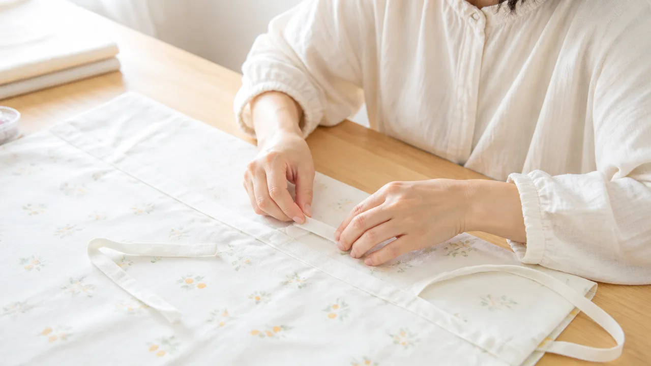保育園用の布団カバーの作り方｜初心者向けサイズの測り方と縫い方