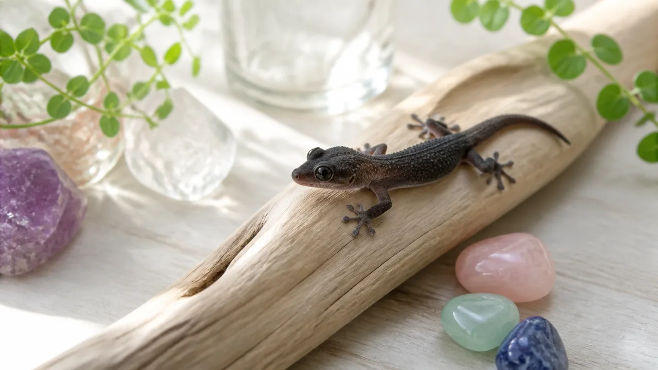 黒いヤモリのお告げとは?見かけたときの意味を優しく解説