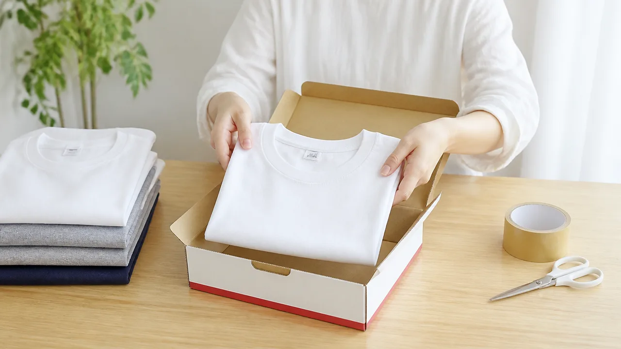 Tシャツはゆうパケットプラスで何枚送れる?梱包方法も解説