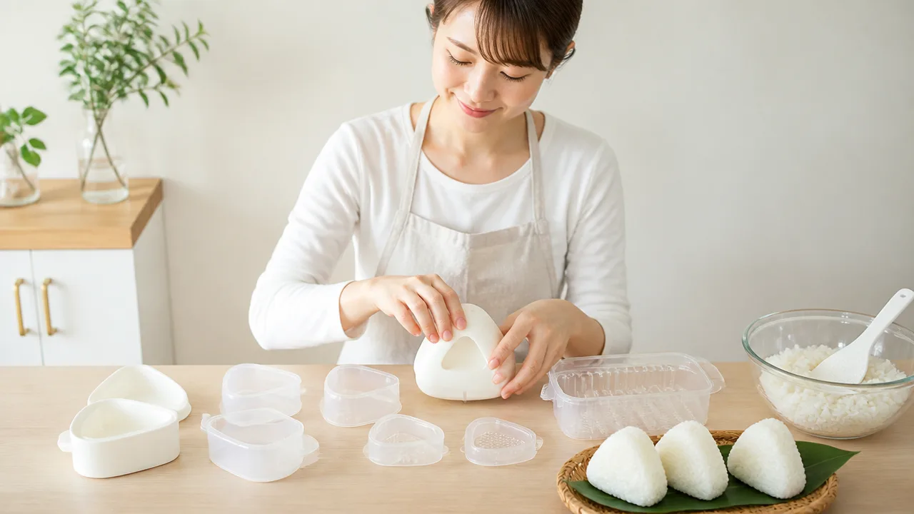 おにぎり型で崩れないコツは？詰め方と外し方をやさしく解説