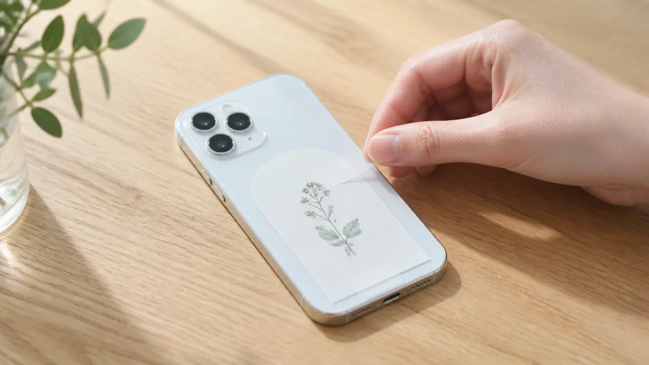 スマホにステッカーを挟むデメリットは？注意点と対策を解説