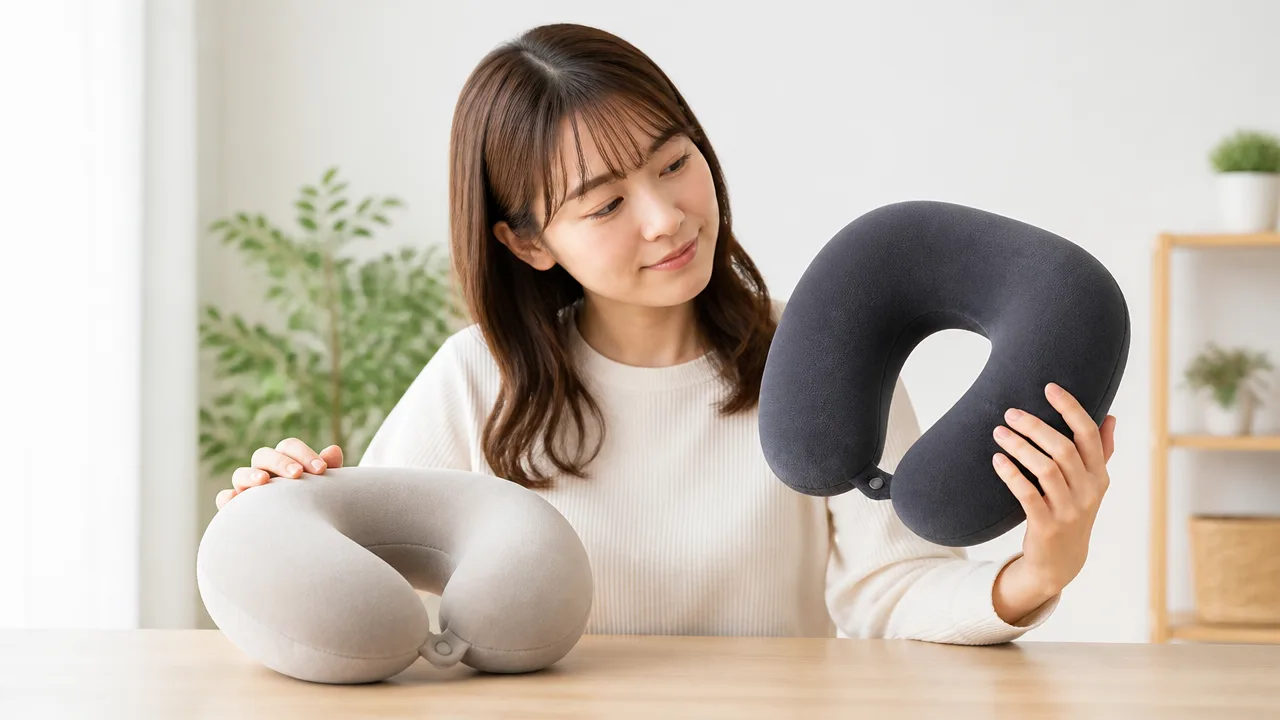 100均のネックピローは飛行機で使える？選び方と快適に眠るコツ