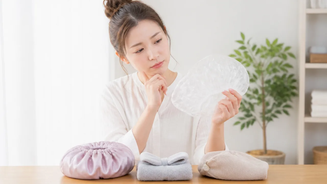 100均のシャワーキャップはロングヘアに使える？選び方とまとめ方