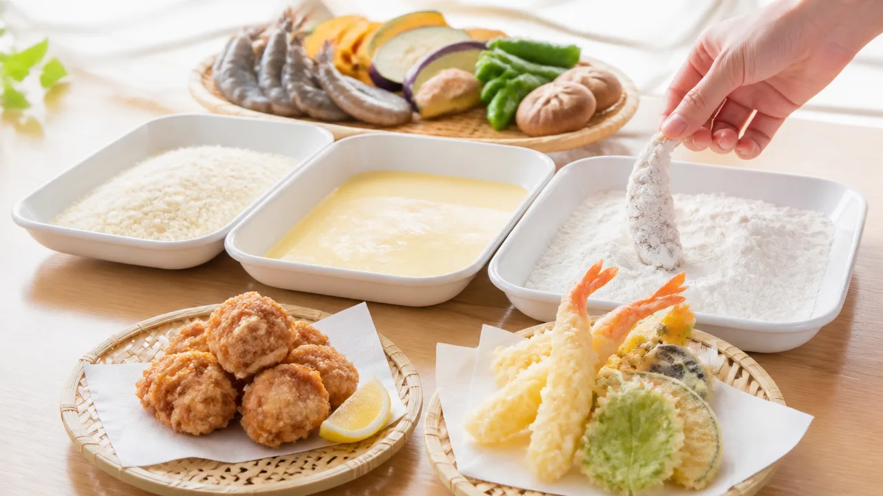 天ぷらと唐揚げの作り方の違いは？衣や揚げ方をやさしく解説