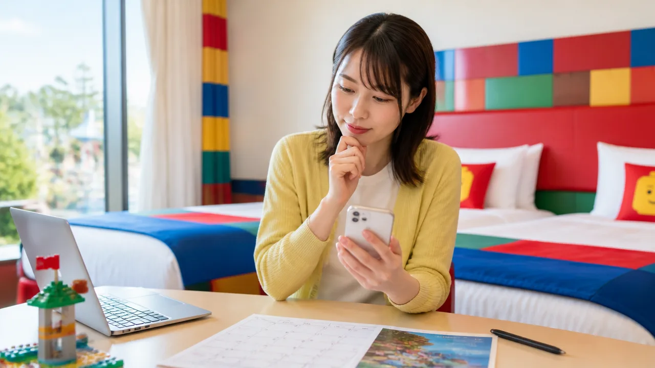 レゴランドホテルの安い曜日はいつ?宿泊料金を抑える予約のコツ