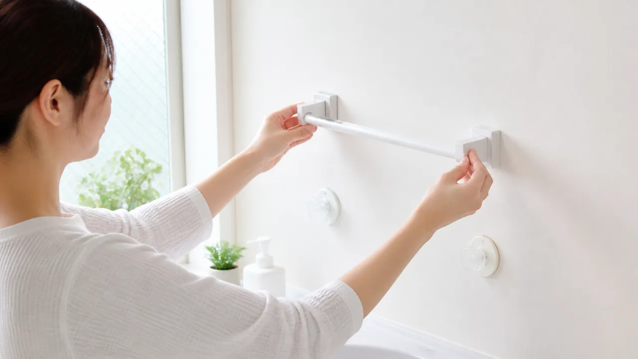 ダイソーのタオル掛けは吸盤が落ちる？原因と簡単な対策を紹介