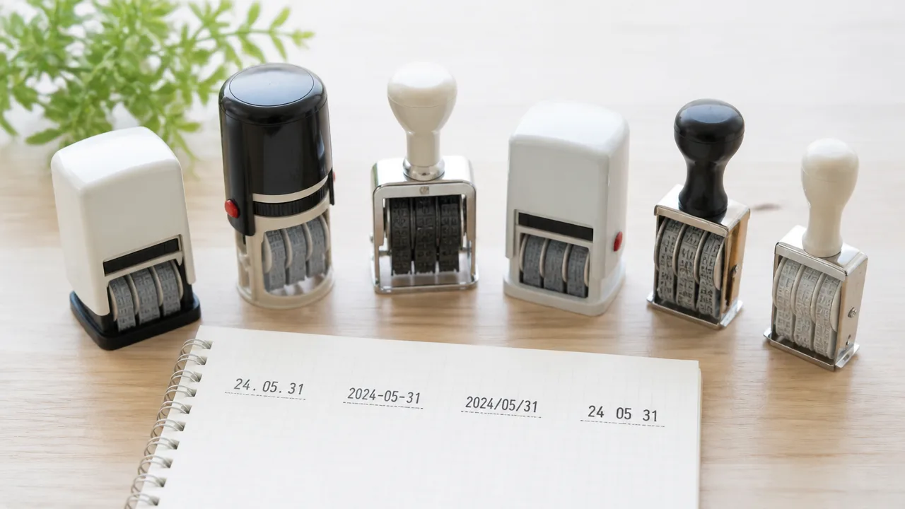 100均の日付スタンプおすすめ7選｜選び方や売り場も紹介